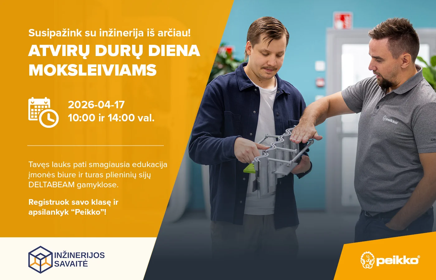 Peiko atvirų durų dienos